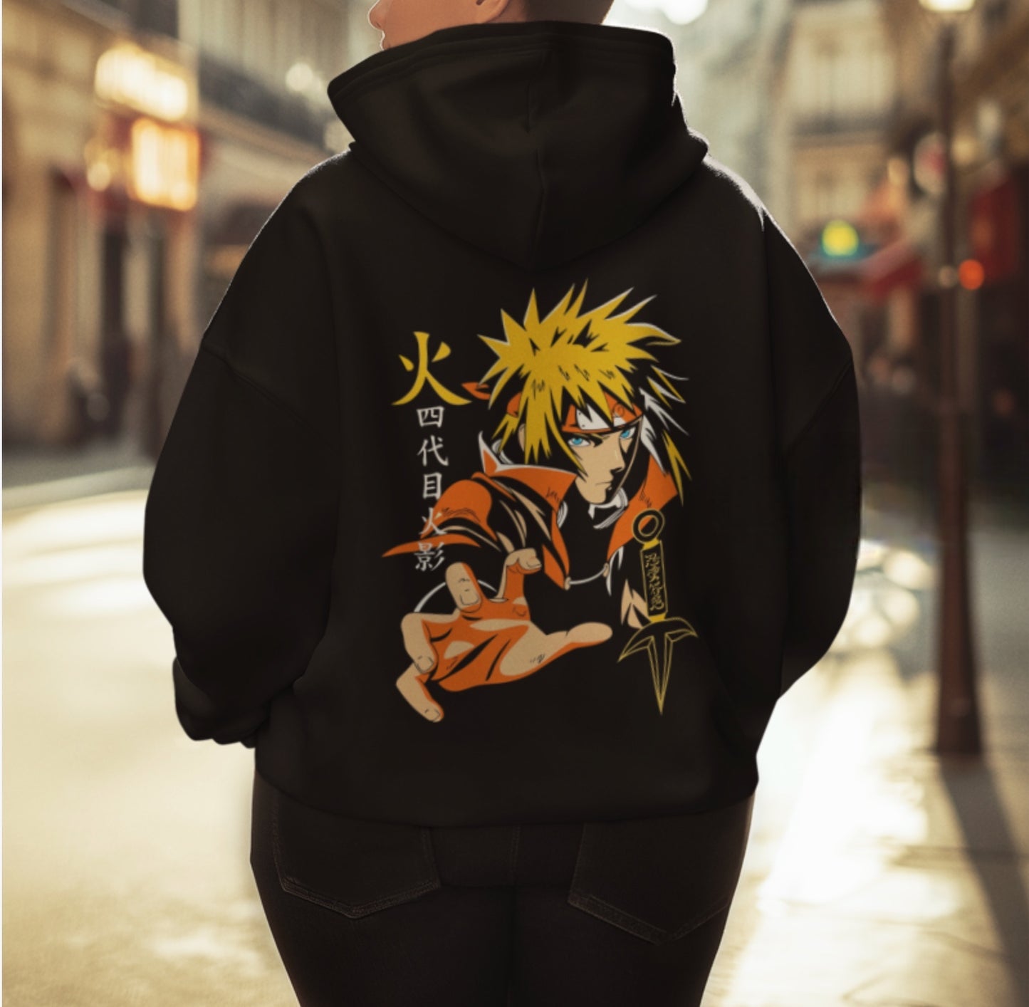 Naruto x Minato Hoodie
