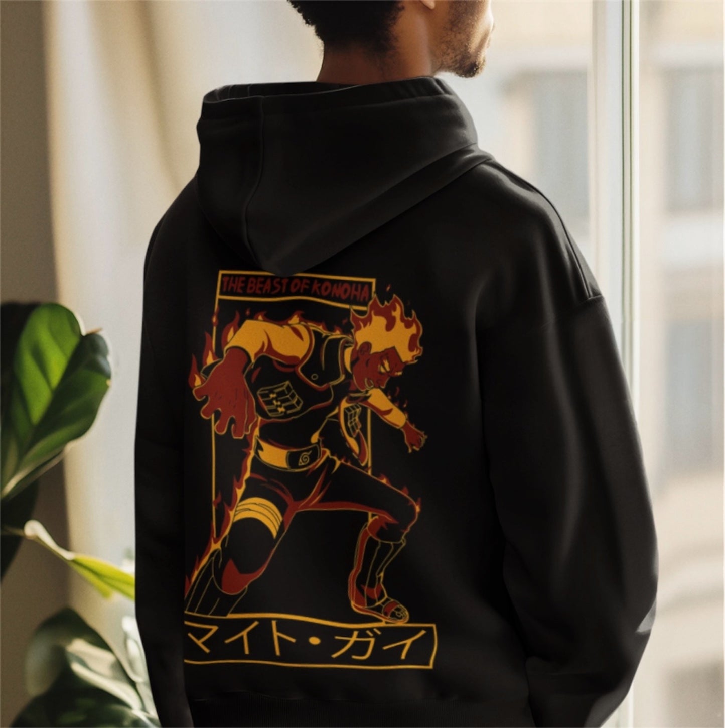 Naruto x Might Guy 8 Gates Hoodie